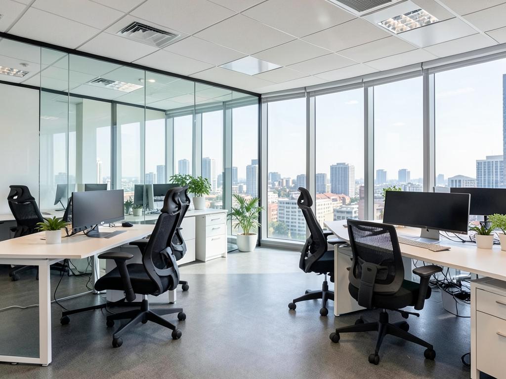 Office floor in a business tower, Rruga e Kavajës